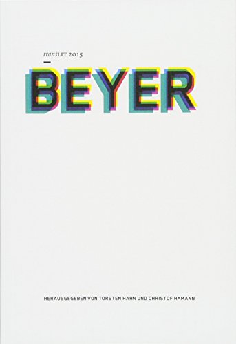 Marcel Beyer (TransLIT)
